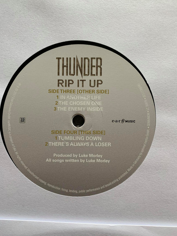 Thunder - Rip It Up | Ear Music (0211738EMU) - 6