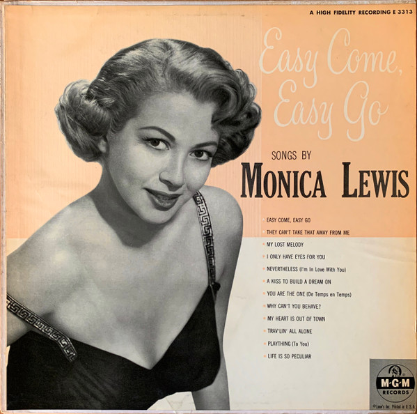 Monica Lewis – Easy Come, Easy Go (1956, Vinyl) - Discogs