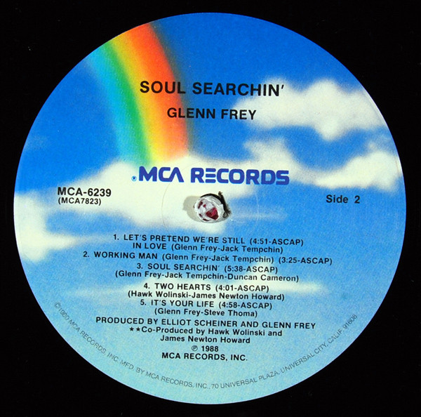 Glenn Frey - Soul Searchin' | MCA Records (MCA-6239) - 4