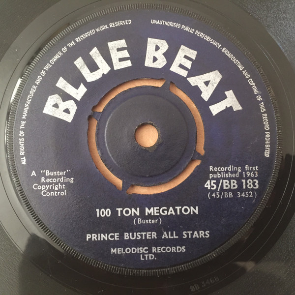 Prince Buster All / Zoot Simms – 100 Ton Megaton / Press Along - Discogs