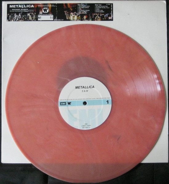 Metallica – S&M (1999, pink marbled , Vinyl) - Discogs