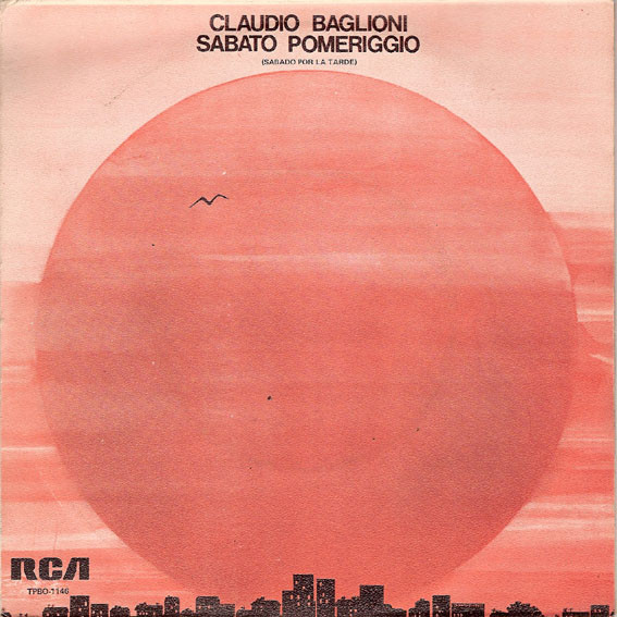 Claudio Baglioni - Sabato Pomeriggio, Releases