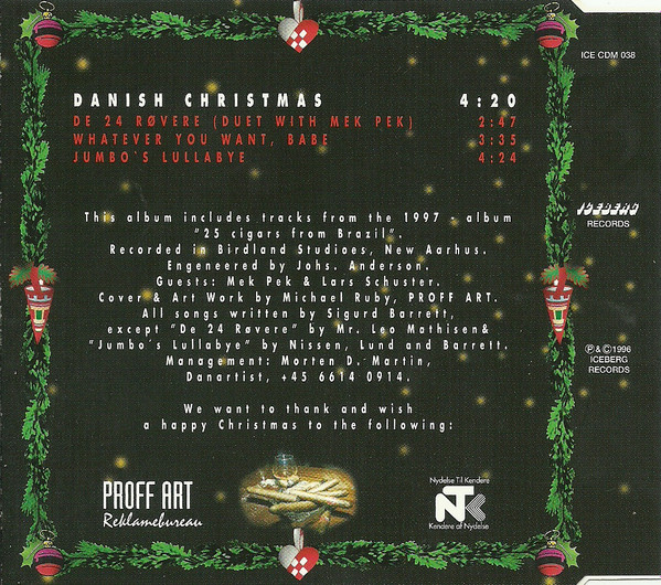 last ned album Sigurd Barrett & The Cigars - Danish Christmas
