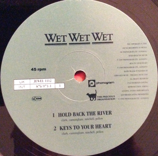 ladda ner album Wet Wet Wet - Hold Back The River