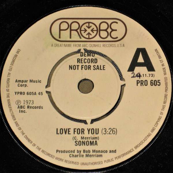 last ned album Sonoma - Love For You