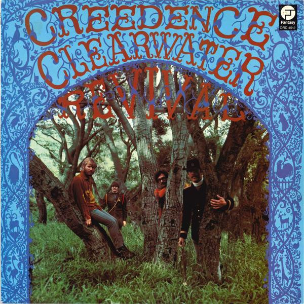 Обложка конверта виниловой пластинки Creedence Clearwater Revival - Creedence Clearwater Revival