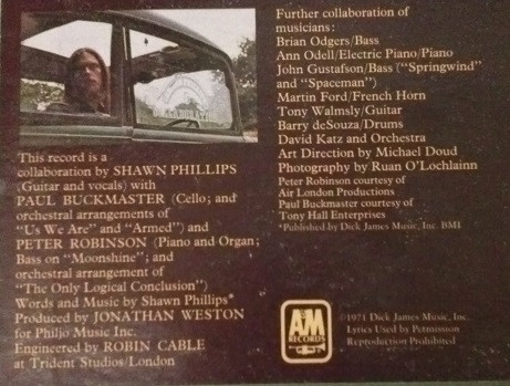 Shawn Phillips – Collaboration (1971, Gatefold, Vinyl) - Discogs