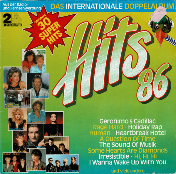 Hits '86 (Das Internationale Doppelalbum) (1986, Vinyl) - Discogs