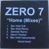 Zero 7 - Home (Mixes)