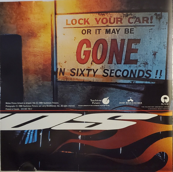 Various - Gone In 60 Seconds: Music From The Motion Picture | Island Records (I2 42793) - 15