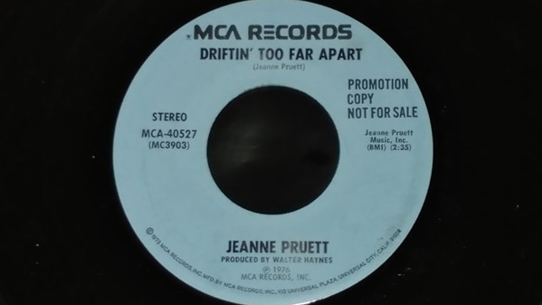 ladda ner album Jeanne Pruett - Driftin Too Far Apart Sweet Sorrow