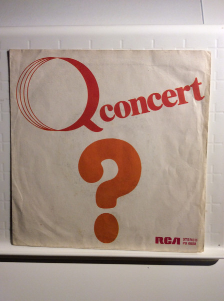 Rino Gaetano, Riccardo Cocciante, New Perigeo – Q Concert (1981, Vinyl) -  Discogs