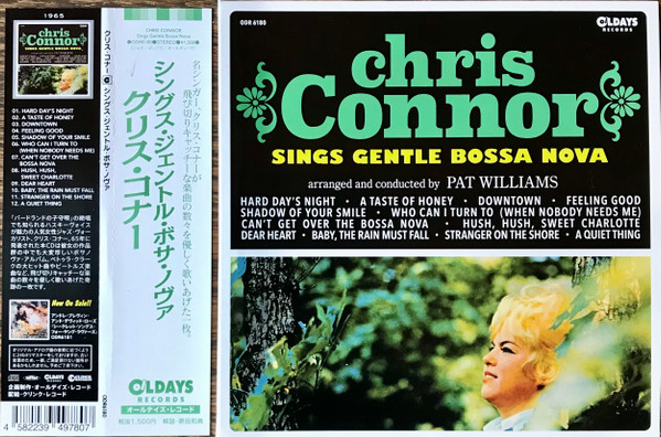 Chris Connor – Sings Gentle Bossa Nova (2016, Paper sleeve, CD