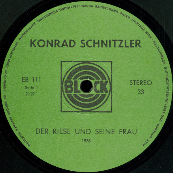 ladda ner album Konrad Schnitzler - Grün