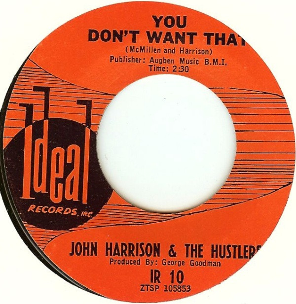 ladda ner album John Harrison & The Hustlers - Dont Ask Why You Dont Want That