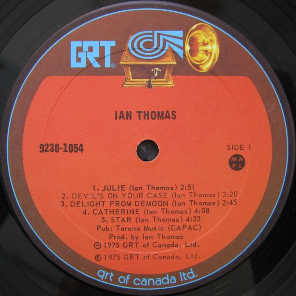 Ian Thomas - Delights | GRT (9230-1054) - 3