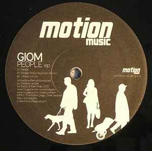 Giom - People EP album cover