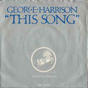 George Harrison - This Song album cover