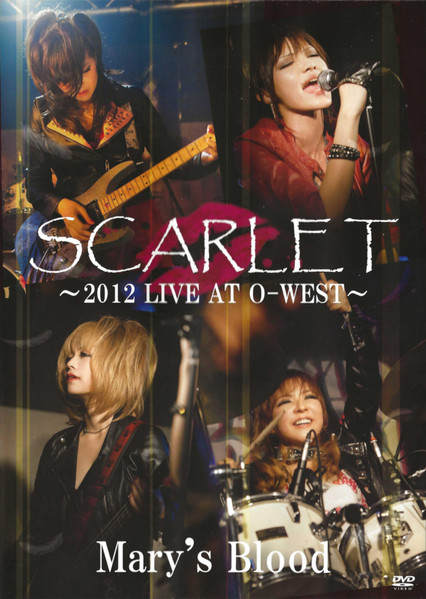 Mary's Blood – Scarlet ~2012 Live At O-West~ (2013, DVD) - Discogs