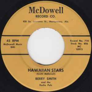 Berry Smith And The Radio Pals - Hawaiian Stars / Berry's Bounce album cover