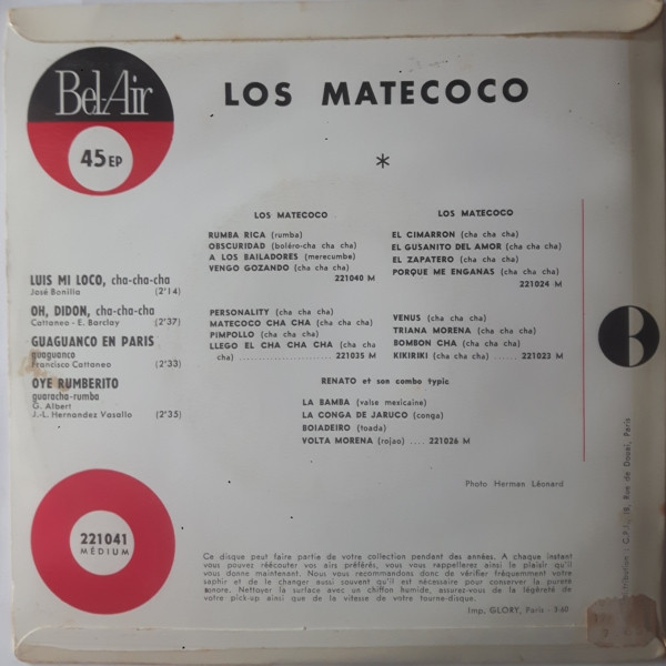 last ned album Los Matecoco - Luis Mi Loco