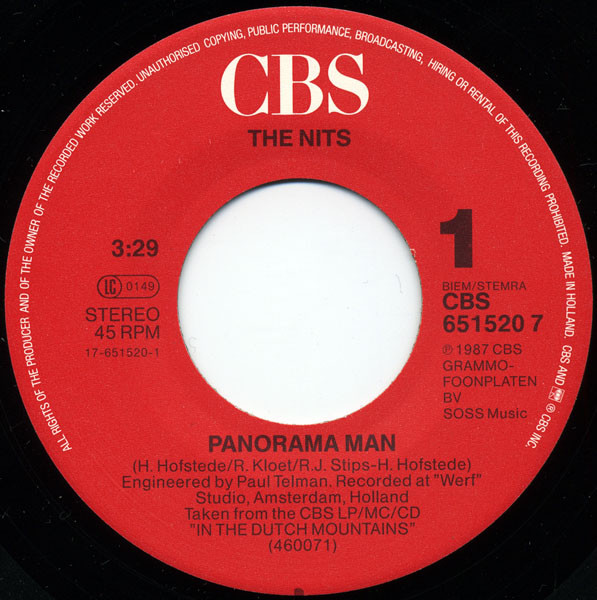 ladda ner album The Nits - The Panorama Man