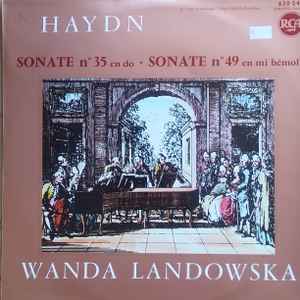 Joseph Haydn-Sonate N° 35 En Do - Sonate N° 49 En Mi Bémol copertina album