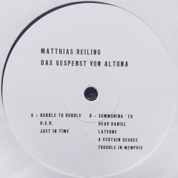 Album herunterladen Matthias Reiling - Das Gespenst Von Altona