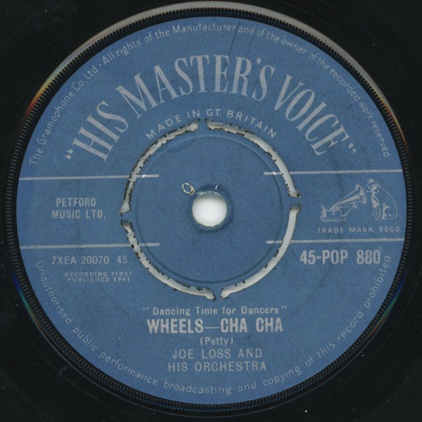 Joe Loss His Orchestra Wheels 1961 Vinyl Discogs