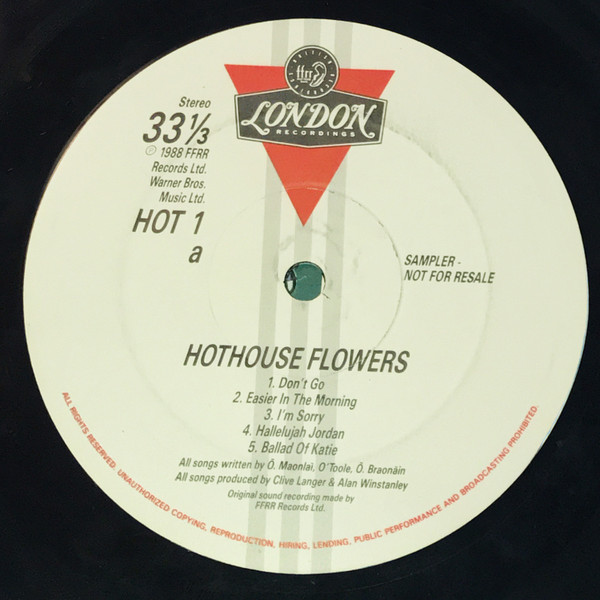 descargar álbum Hothouse Flowers - People Sampler