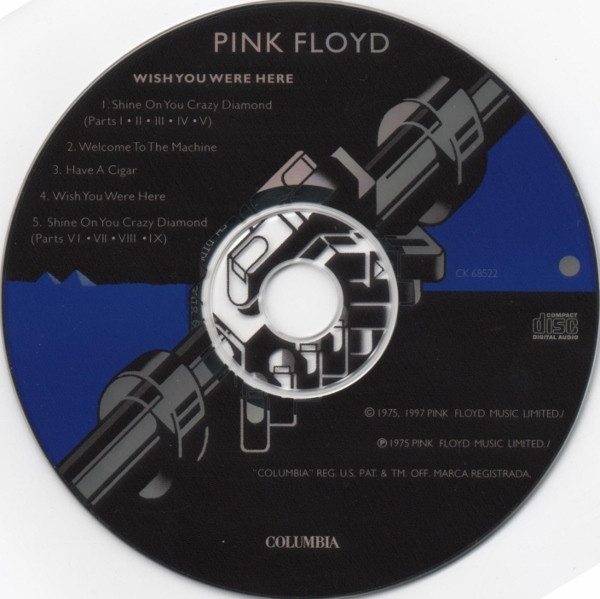 Pink Floyd – Wish You Were Here (1997, CD) - Discogs