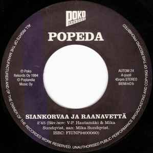 Popeda - Siankorvaa Ja Raanavettä / Tahdotko Mut Tosiaan album cover