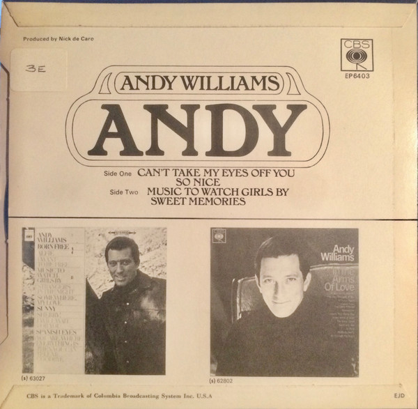lataa albumi Andy Williams - Andy