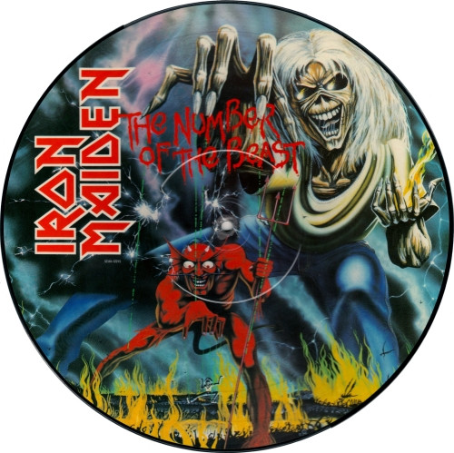 iron maiden the number of the beast album cover