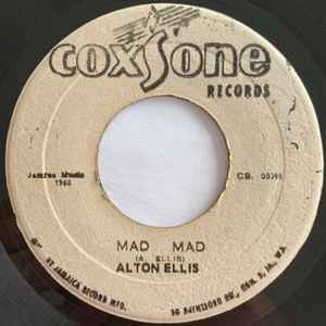 Alton Ellis - Mad Mad album cover