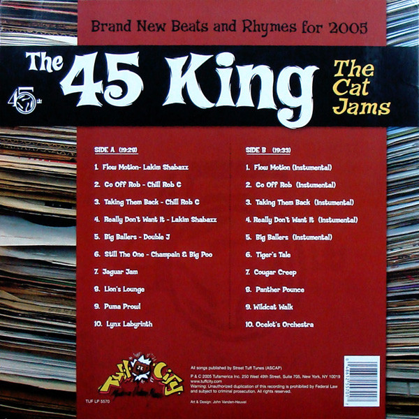 télécharger l'album The 45 King - The Cat Jams