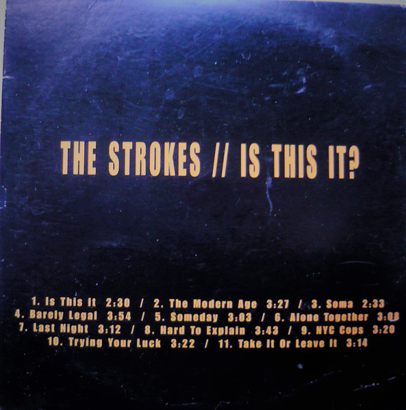 The Strokes – Is This It (Gatefold, Vinyl) - Discogs