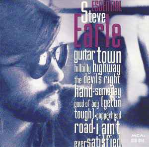 Steve Earle - Essential Steve Earle album cover