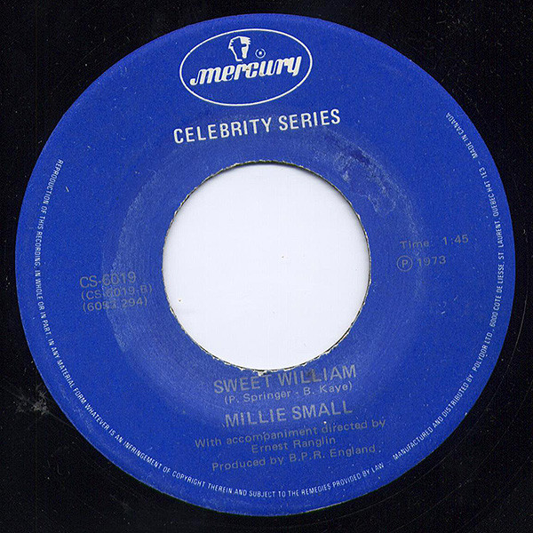 Millie Small – My Boy Lollipop (1973, Vinyl) - Discogs