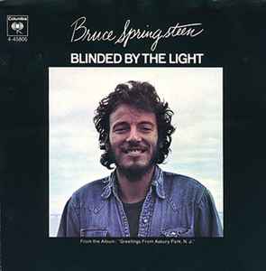 Bruce Springsteen - Blinded By The Light album cover