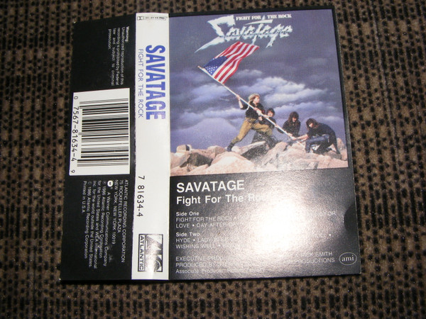 Savatage – Fight For The Rock (1986, Cassette) - Discogs