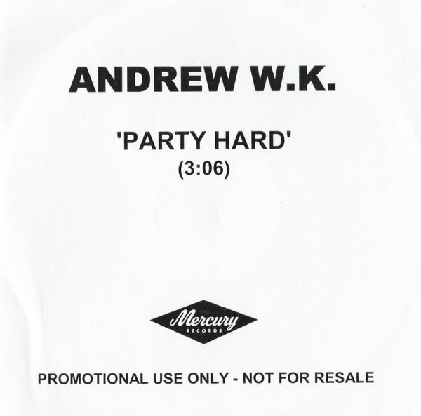 Andrew W.K. – Party Hard (2001, Cardboard Sleeve, CD) - Discogs