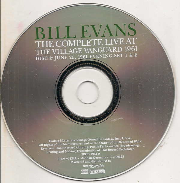 last ned album Bill Evans - The Complete Live At The Village Vanguard 1961