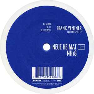 Frank Yentner - Brot & Spiele