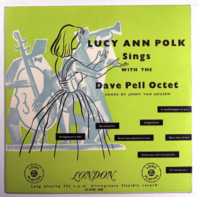 Lucy Ann Polk With The Dave Pell Octet – Sings With The Dave Pell 