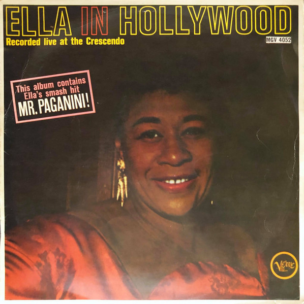 Ella Fitzgerald – Ella In Hollywood (Vinyl) - Discogs