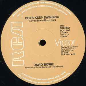 Boys Keep Swinging (Vinyl, 12