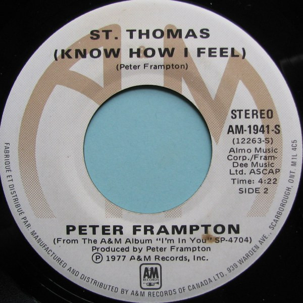 Peter Frampton - I'm In You | A&M Records (AM-1941-S) - 2