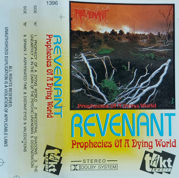 Revenant - Prophecies Of A Dying World | Releases | Discogs