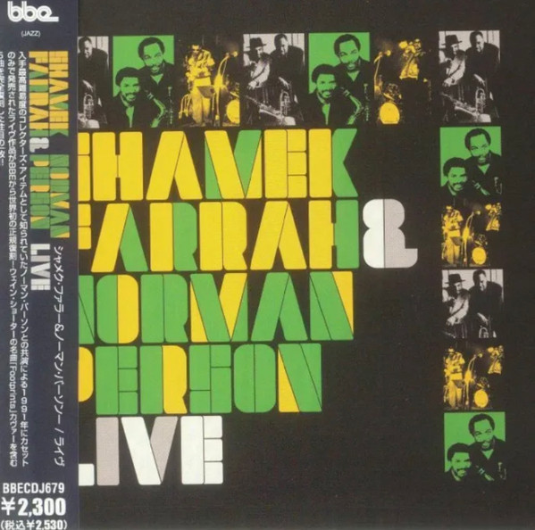 Shamek Farrah, Norman Person – Live (1991, Cassette) - Discogs